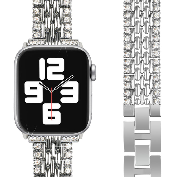 Diamond Drip Chain Link Steel Band For Apple Watch Two Colors Available â â¨ Diamond Drip â Crystal Chain-Link Band â¨Part of the Diamond Drip Collection Ready to drip in diamonds?