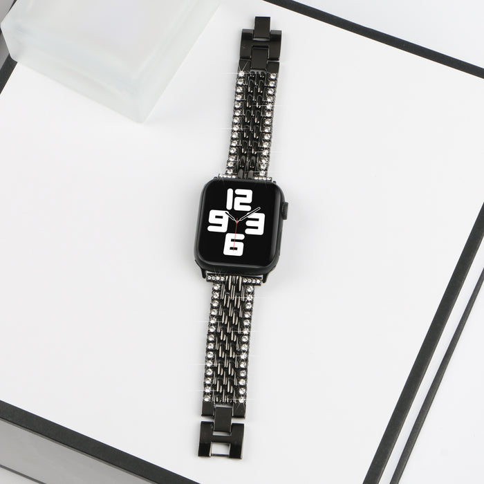 Diamond Drip Chain Link Steel Band For Apple Watch Two Colors Available â â¨ Diamond Drip â Crystal Chain-Link Band â¨Part of the Diamond Drip Collection Ready to drip in diamonds?