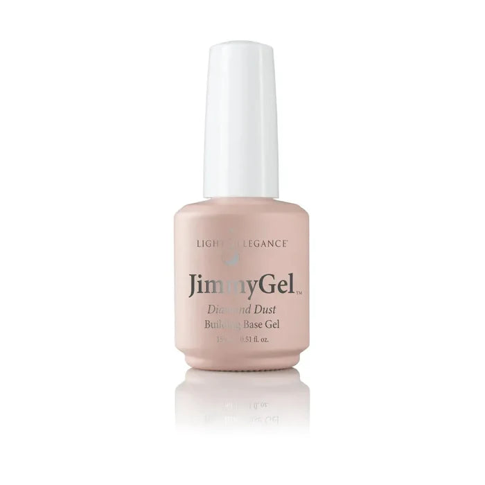 Diamond Dust JimmyGel, Soak-off Building Base, 15 ml-Light Elegance-Gel Essentialz