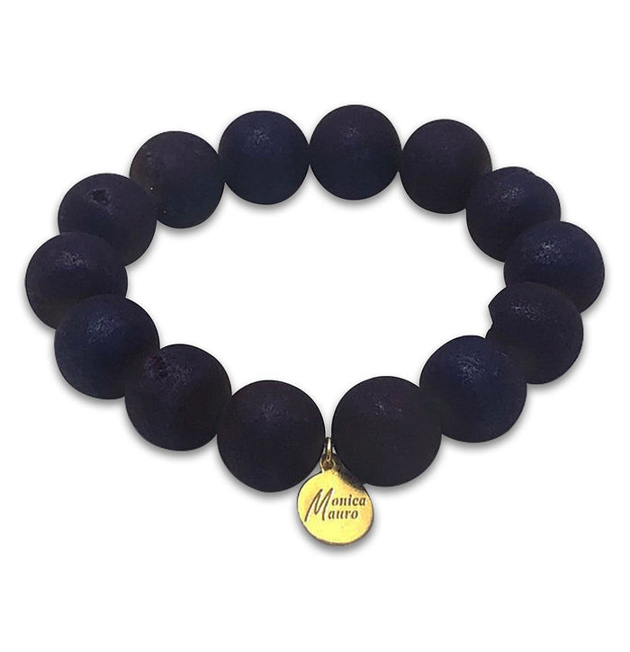 DISCONTINUED - Big Druzy Bead Bracelet | Monica Mauro