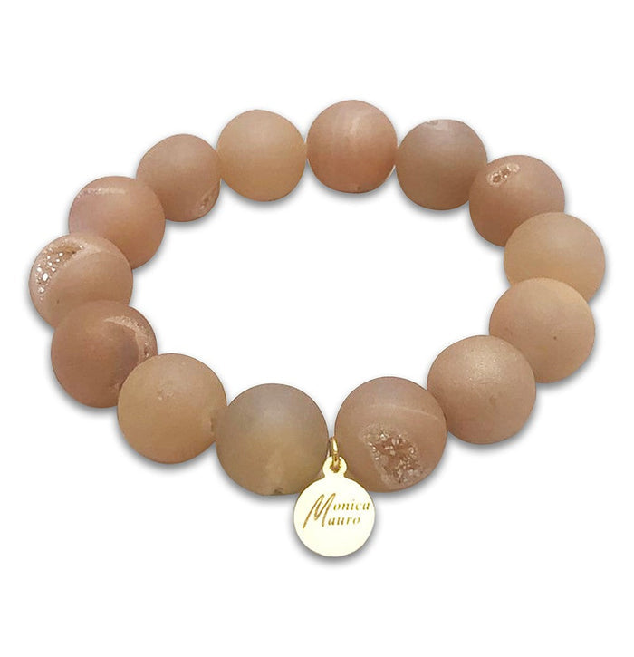 DISCONTINUED - Big Druzy Bead Bracelet | Monica Mauro