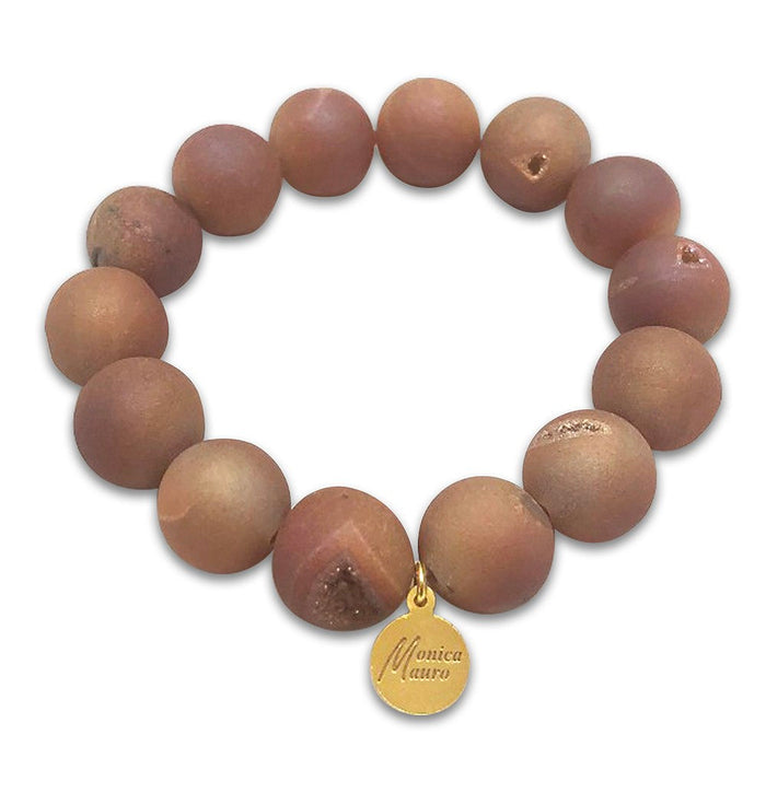 DISCONTINUED - Big Druzy Bead Bracelet | Monica Mauro