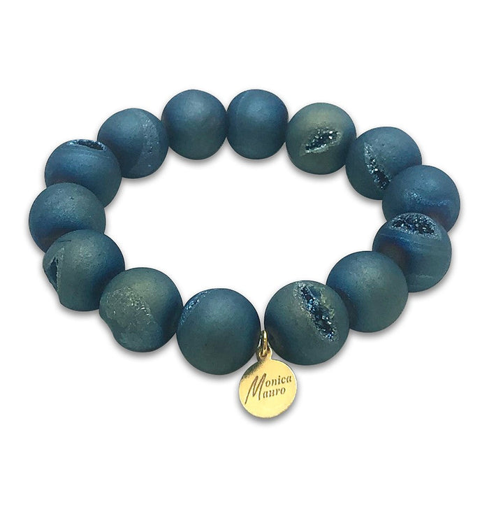 DISCONTINUED - Big Druzy Bead Bracelet | Monica Mauro