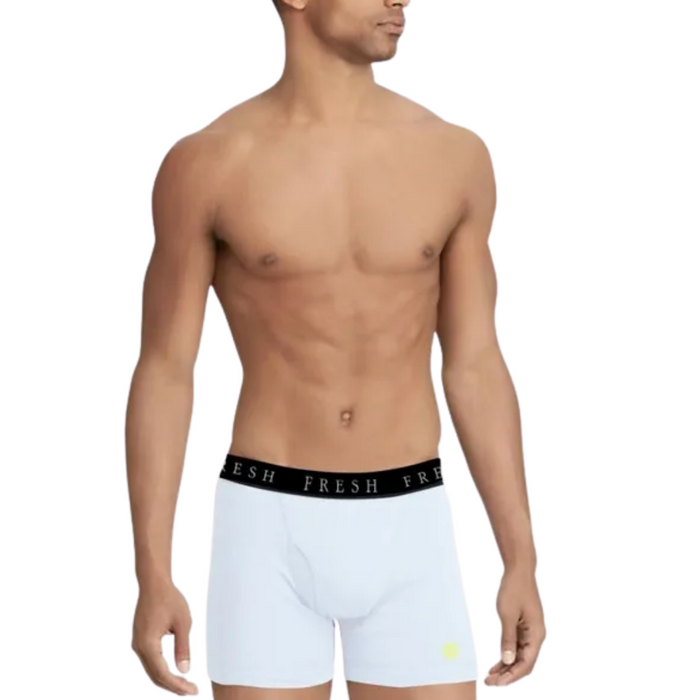 Discontinued - Three Pack of Luxury Boxer Briefs: Black, Grey & White | Fresh Helps