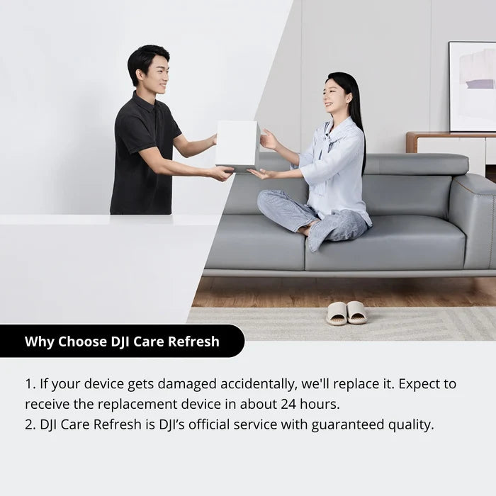 DJI Care Refresh 1-Year Plan (RS 4 Mini)