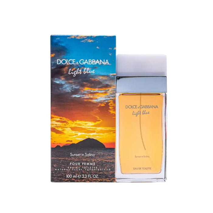 dolce gabbana light blue sunset in salina edt 100ml for women