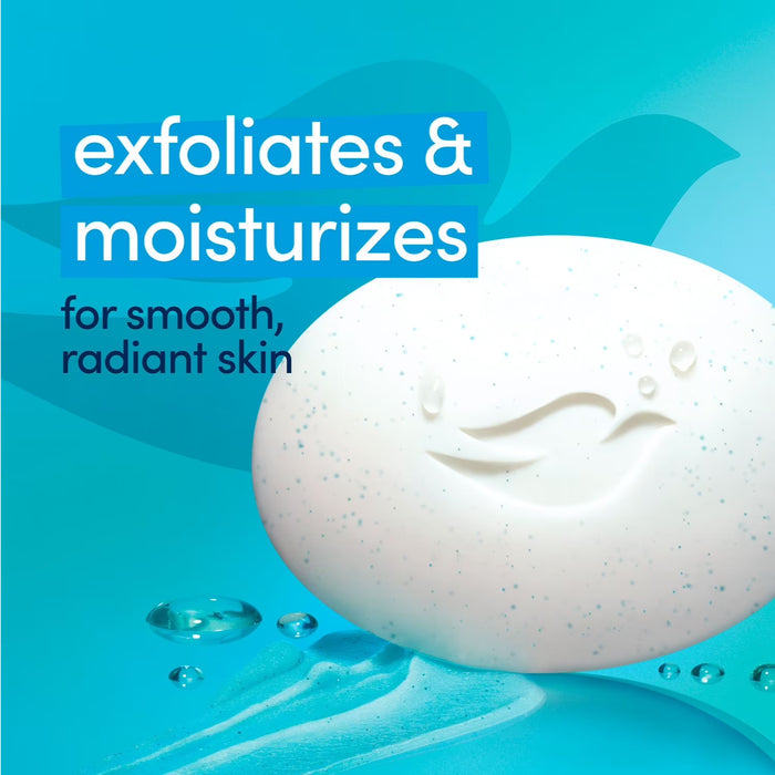 Dove - Beauty Bar Soap Gentle Exfoliating, 3.75 oz - 16 Ct