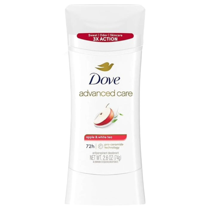 Dove Advanced Care Apple & White Tea - 2.6oz - 12 Pack