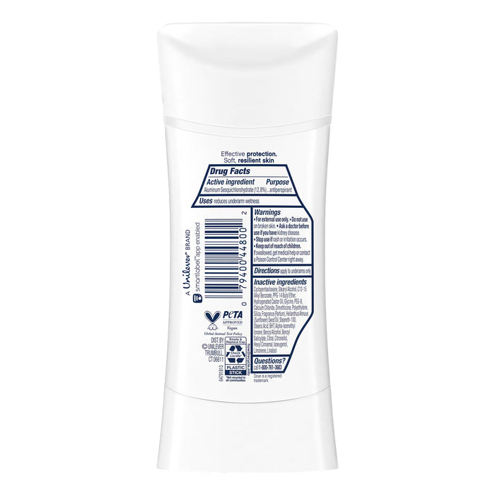 Dove Advanced Care Rose Petals Stick, 2.6 oz - 12 Pack