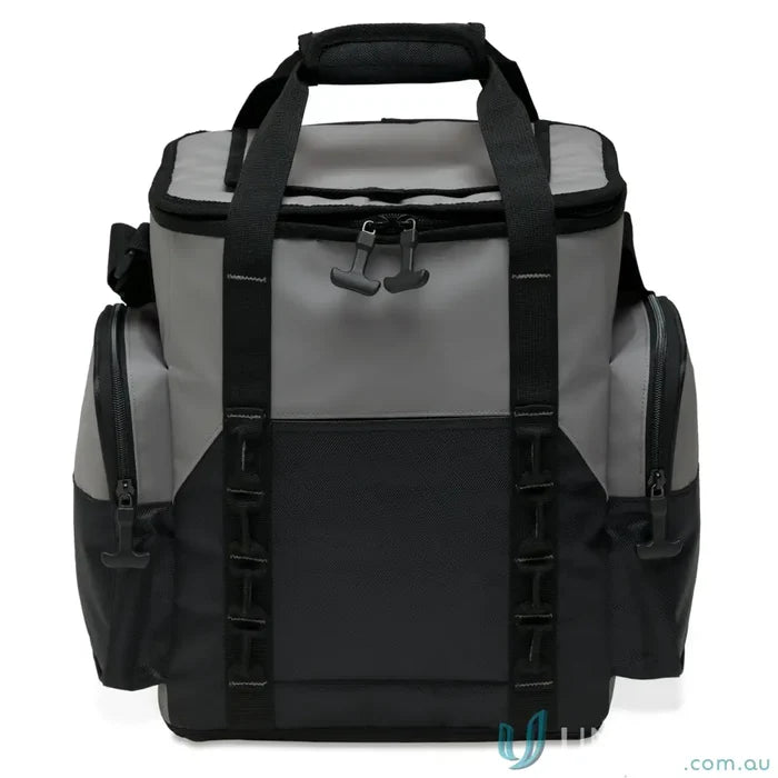 Australia IGDVC DryVault Insulated Grey/Black Polyester Cooler Bag for Outdoor Use