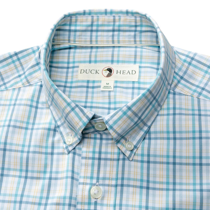 Duck Head Men's Long Sleeve Performance Poplin Shirt