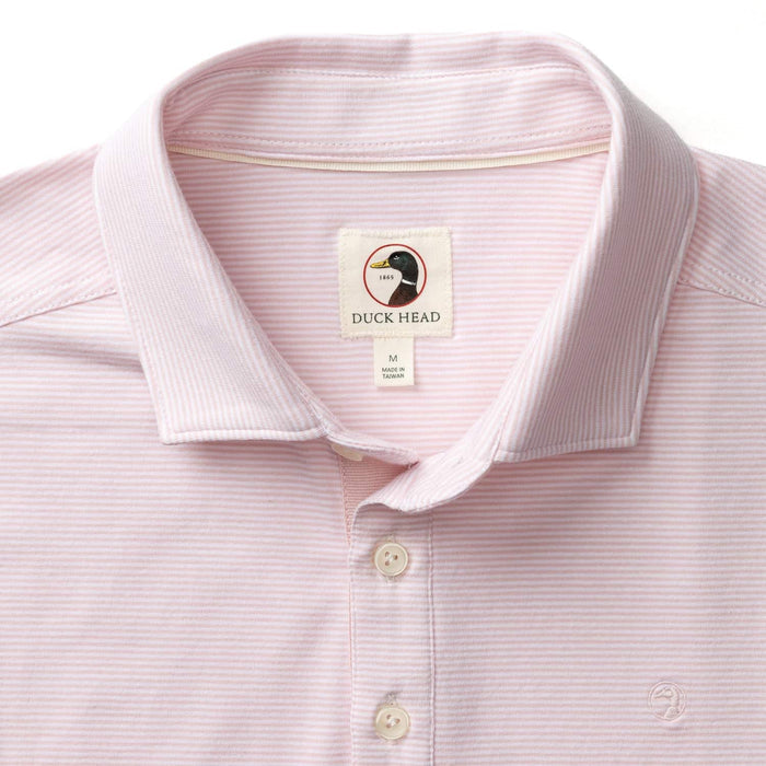 Duck Head Men's Short Sleeve Hanover Pima Jersey Polo