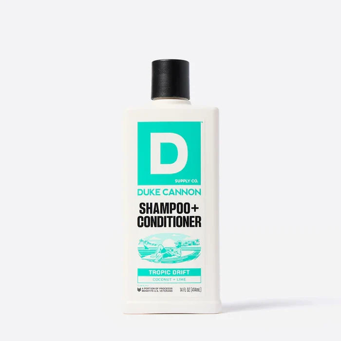 Duke Cannon Shampoo+Conditioner