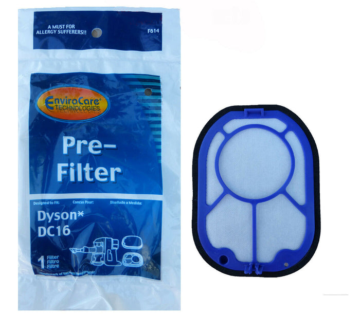 Dyson DC16 Pre-Filter Handheld Bagless Generic Part F614