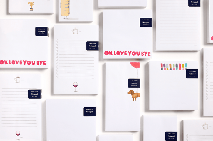 E. Frances Paper - Big Smile Chunky Notepad