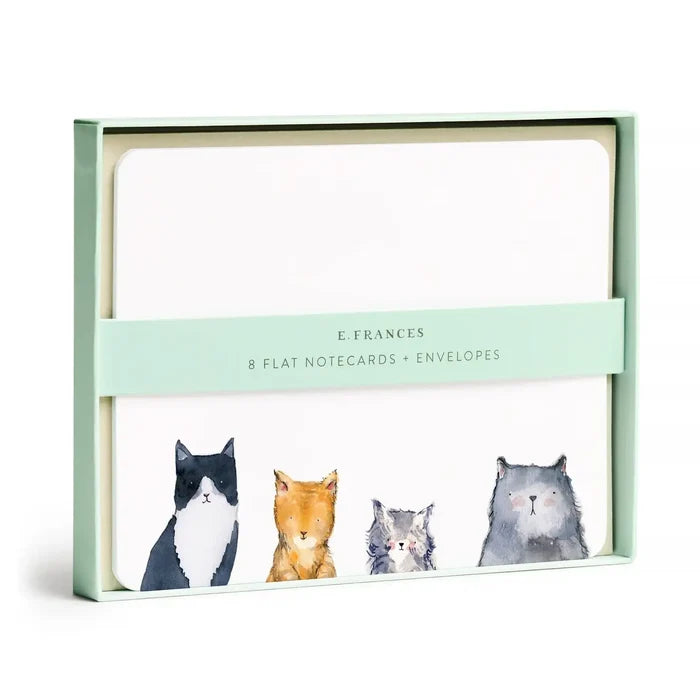 E. Frances Paper - Cat's Meow Flat Note Set