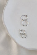 E1172S Earrings-The Silver Standard Hoops