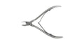 EKS Cuticle Nipper (Medium, Stainless Steel)