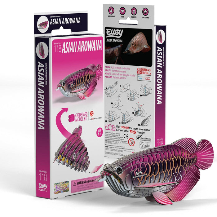 EUGY Asian Arowana 3D Puzzle - Olita Gifts & Goods