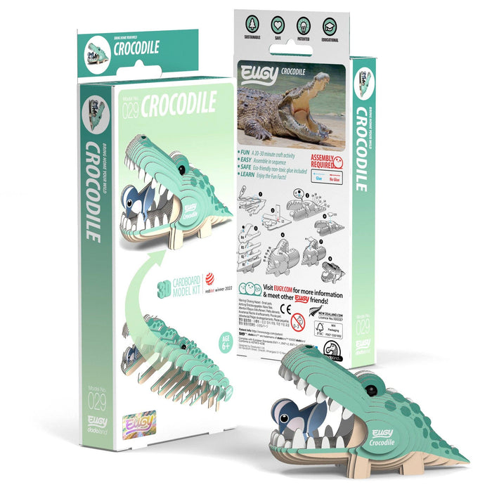 EUGY Crocodile 3D Puzzle - Olita Gifts & Goods