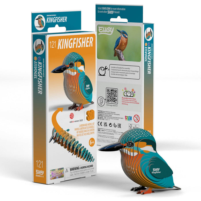 EUGY Kingfisher 3D Puzzle - Olita Gifts & Goods