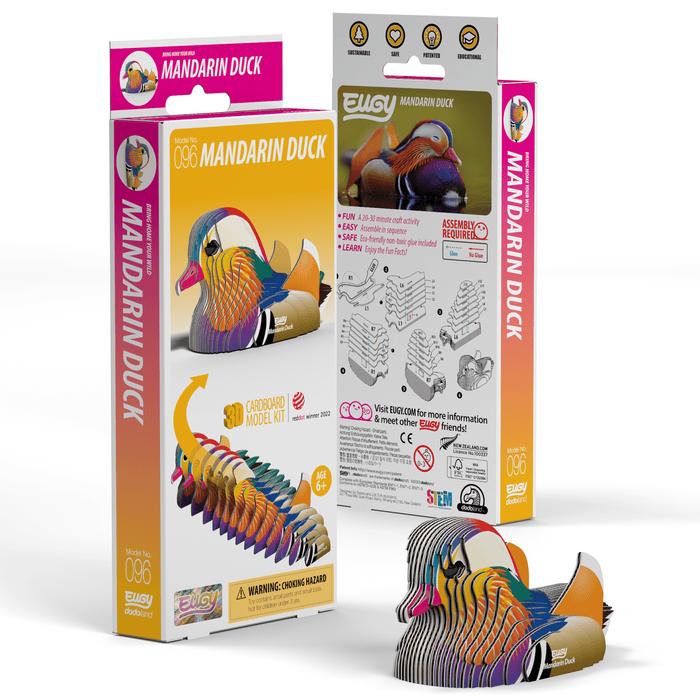 EUGY Mandarin Duck 3D Puzzle - Olita Gifts & Goods