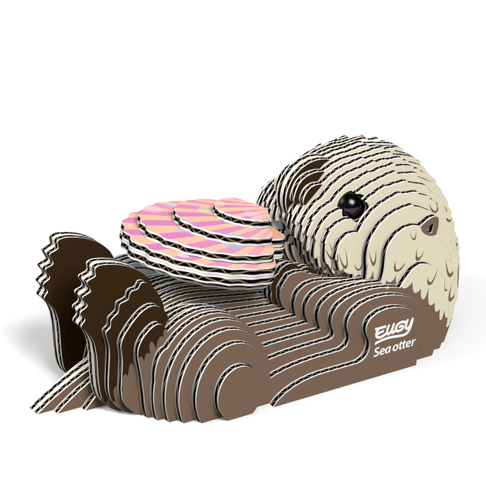 EUGY Sea Otter 3D Puzzle - Olita Gifts & Goods