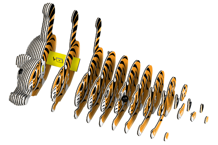 EUGY Tiger 3D Puzzle - Olita Gifts & Goods