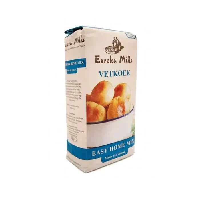 Eureka Mills Vetkoek Easy Home Mix 1kg stoneground flour for South African vetkoek making