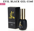 Evil Black Gel Polish 15ml CLAM