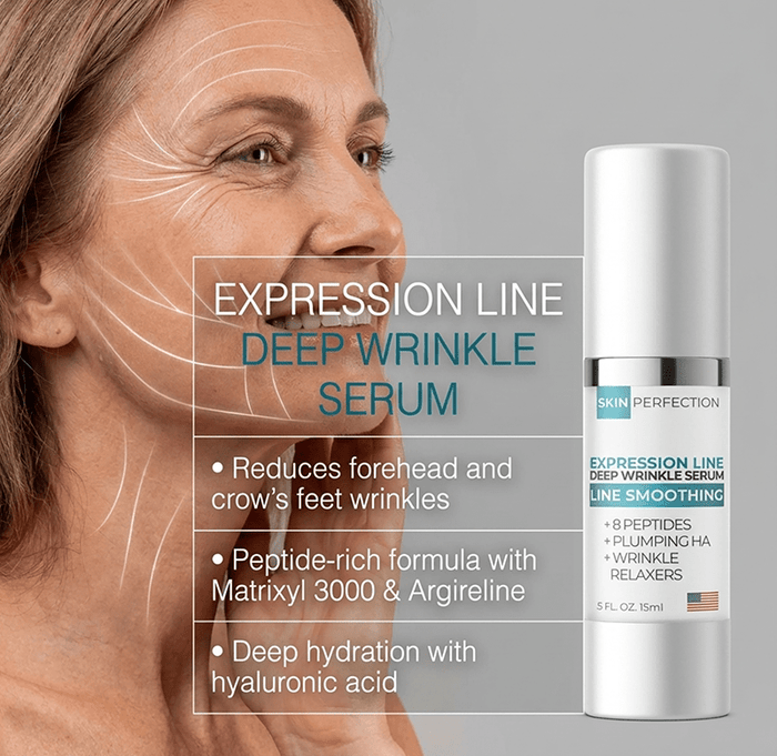 Combat Expression Lines and Deep Wrinkles