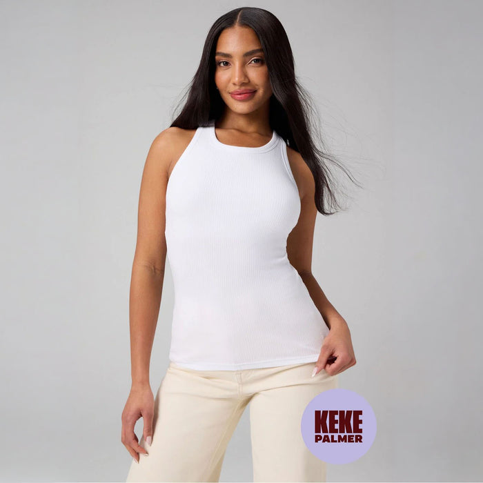 Fabletics Women's Modal Rib High Neck Tank