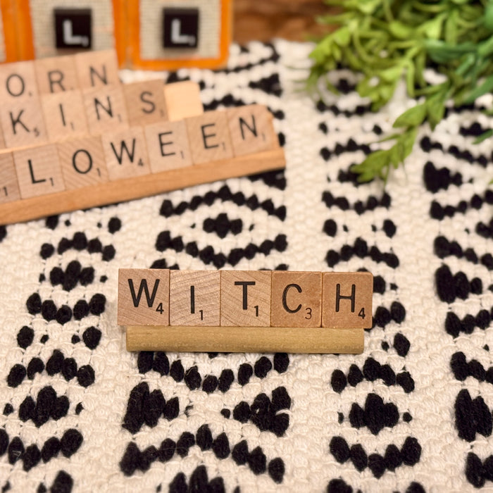 Fall Scrabble Letter Decor