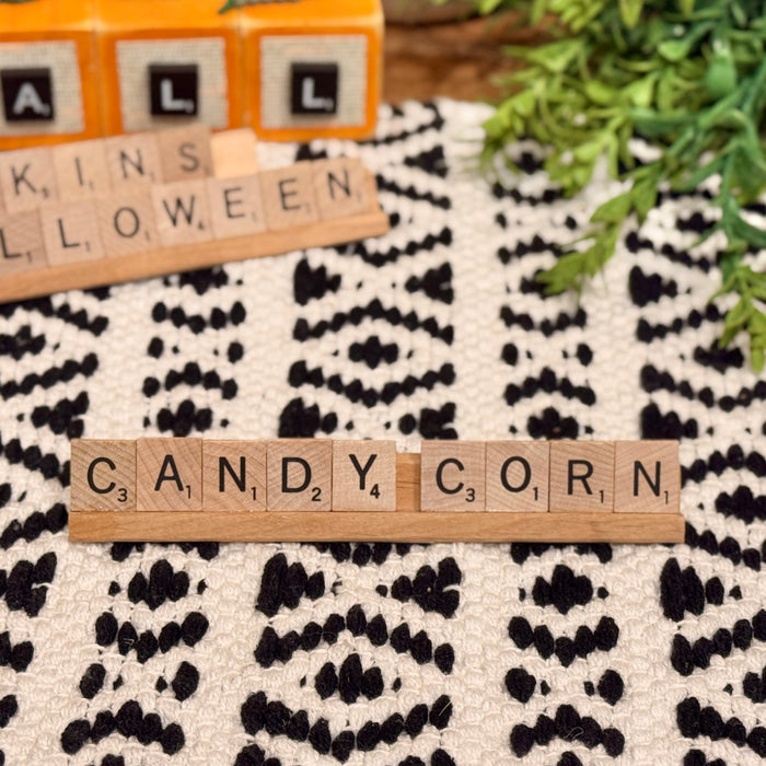 Fall Scrabble Letter Decor