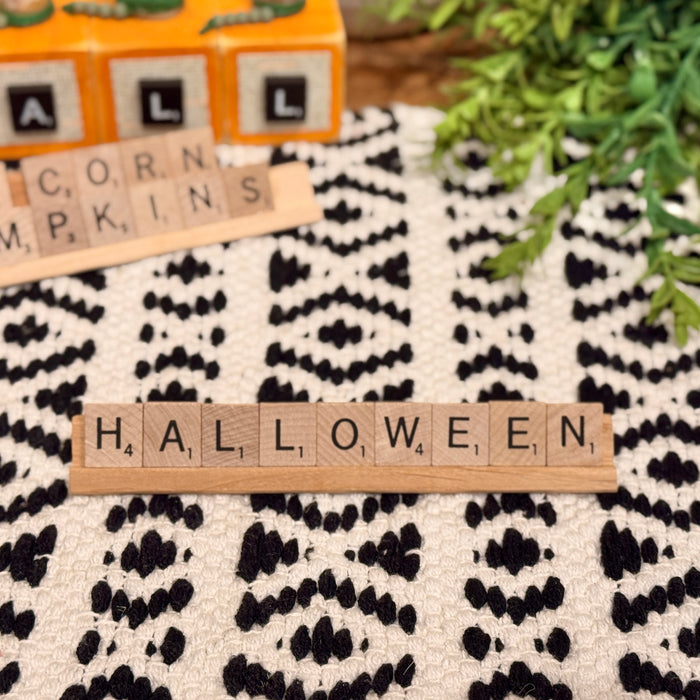 Fall Scrabble Letter Decor