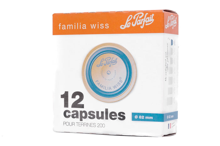 Le Parfait America 82mm / 12 Familia Wiss - Sealing Caps