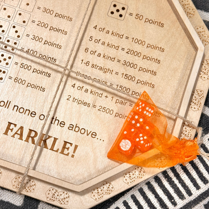 Farkle Game Board