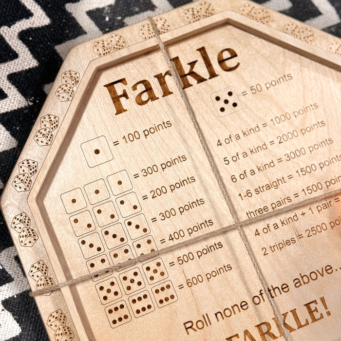 Farkle Game Board