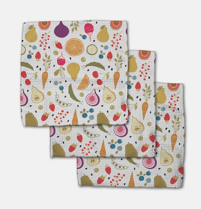 Farmers Market Dishcloth Set - Olita Gifts & Goods