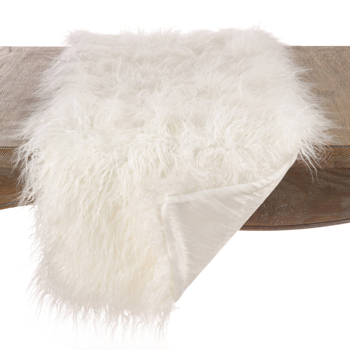 Faux Mongolian Fur Runner - Magnolia Lane co. Home + Garden + Gift