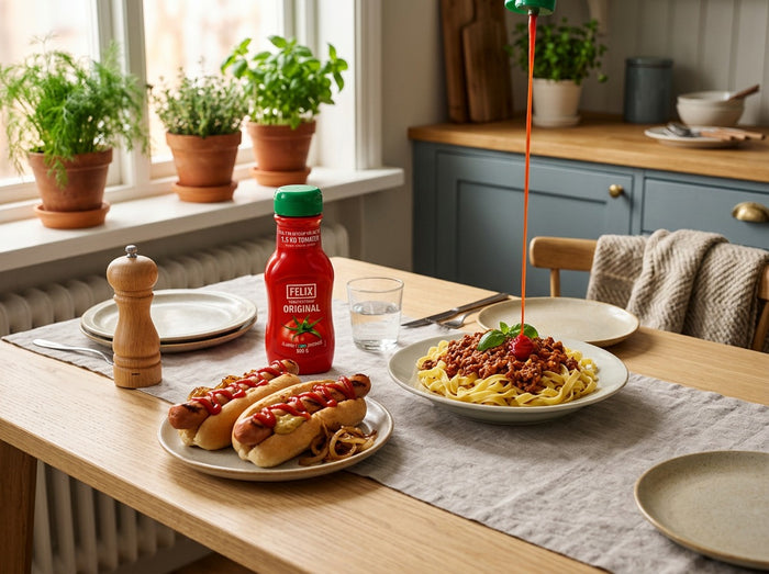 Felix Original Ketchup 500g (17.64 oz) – Authentic Swedish Tomato Ketchup Made in Sweden