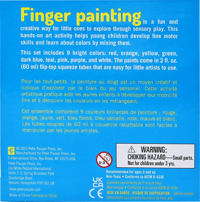 Finger Paint Set