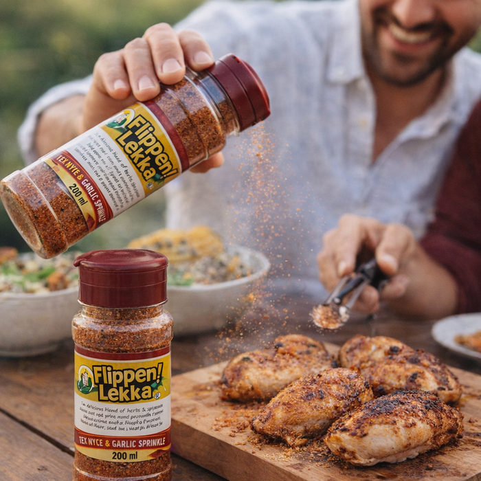 Flippen Lekka Spice - Red Wine & Garlic - 200ml Facebook Ad
