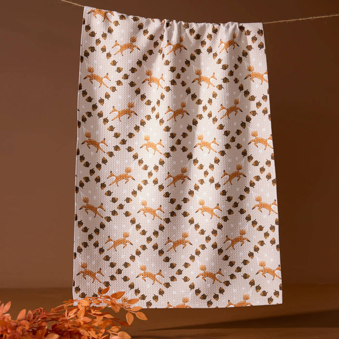Foxes and Twinkles Tea Towel - Olita Gifts & Goods