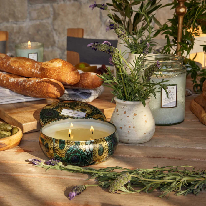 French Cade & Lavender 3 Wick Tin