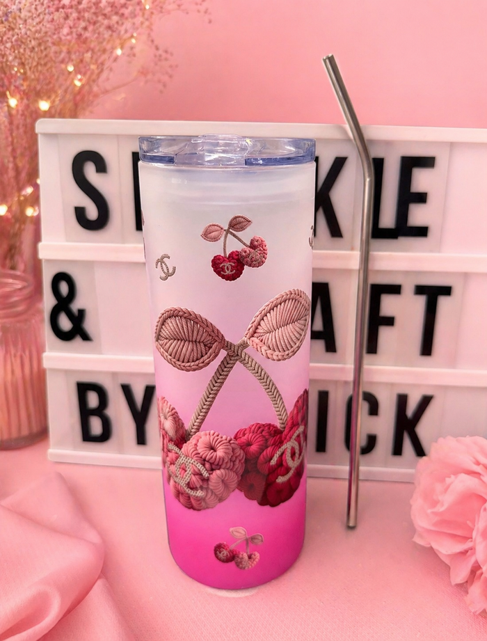 Frosted Glass Tumbler