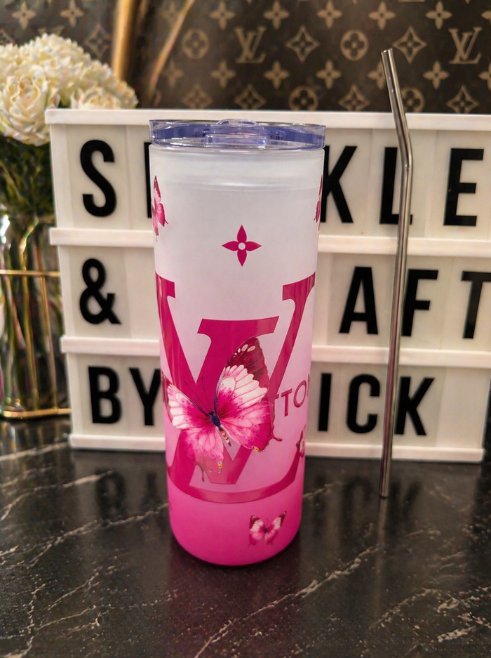 Frosted Glass Tumbler