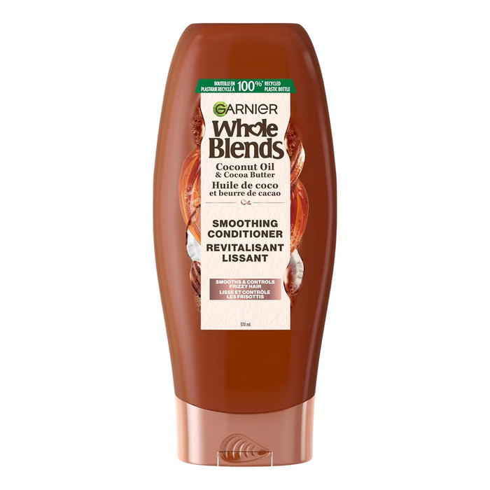 Garnier Whole Blends Coconut Oil and Cocoa Butter Smoothing Conditioner - 12.5 oz - 6 Pack