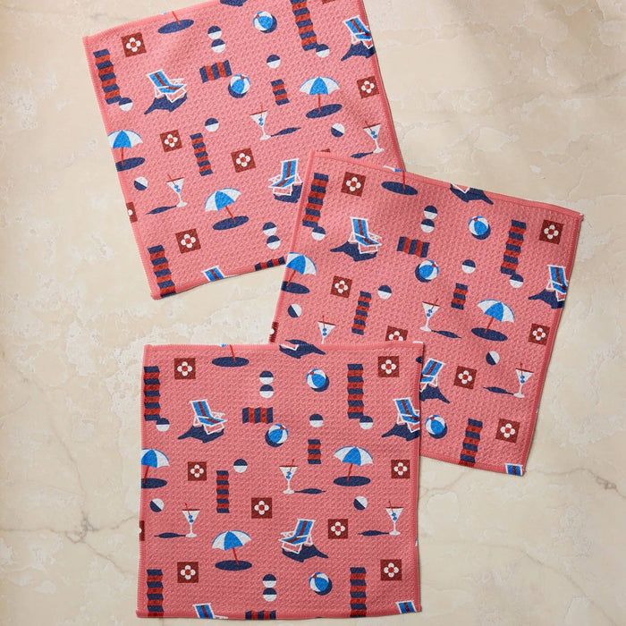 Geo Beach Day Dishcloth Set - Olita Gifts & Goods
