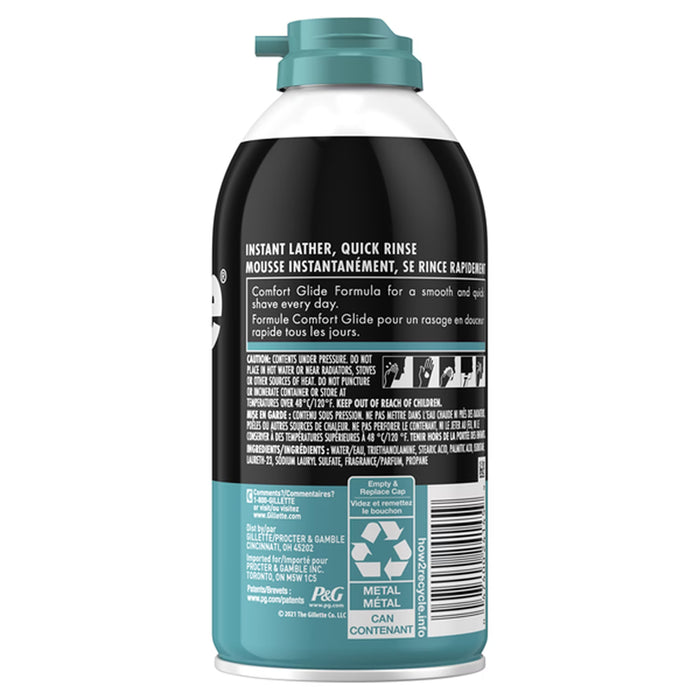 Gillette Foamy Sensitive Shaving Foam, 11 oz - 12 Pack